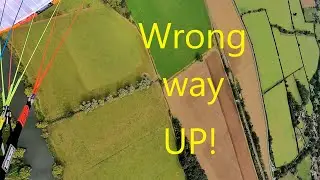 Paramotor pilot without enough experience tries to fly a Dudek Hadron 3 - This is what happens
