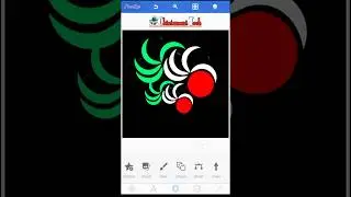 🤔How to make shape in Pixellab | #Design  | #image | Chintamani tech