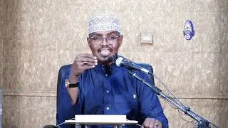 Khudbada Oo Afsomali Lagu Aqriyo Wa Gaalnimo Waxa Qabey Sh Maxamed Hadi Rc Sh Xassaan Abu Salmaan