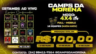 CAMPEONATO DE FREE FIRE DA MORENA - AVUS 🔥AO VIVO #CreatorsForPeace #ff #booyah #garenafreefirelive