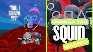 Korilla enters the SQUID GAME Challenge in Gorilla Tag! 🐒💀 Can She Survive & Level Up?