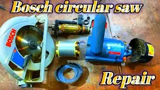 Bosch circular saw gks 190 professional heavy duty repair | How to repair 7 inch wood cutter machine