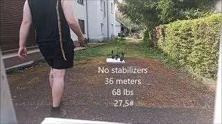 Garden Archer - 36 meters - NO Stabilizer!  Alpha X30  Lorna Shore Tribute