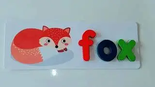 Reading Practice for Toddlers Age 2 to 5 | Learn and Play Spelling Game | Educational Toy