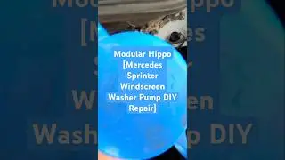 Mercedes Sprinter Windscreen Washer Pump DIY Repair | Save Money On Washer Pump Fixes!