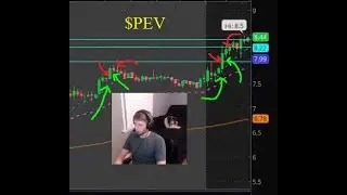 $PEV -- Trading Price Action & Momentum -- Dip buy, Breakout, & Cup and Handle