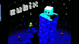 CUBIX - 128K ZX Spectrum 2025 game! Gameplay! - DVDfeverGames