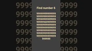 find number 6 #funny #freefire #funny #kids #shorts #video