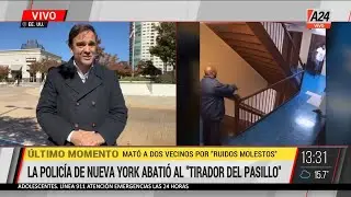 🚨 EE.UU.: la policía de Nueva York abatió al 