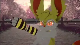 TWICE - Talk that Talk | Braixen (Pokemon) [Hobkin version] | MMD K-POP (VRChat)