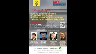 How Survive COVID-19 Recession & Sustain International School Fees &  RISE of E-Learning With IR 4.0