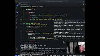Python Terminal Games - Guessing Game Helper Function