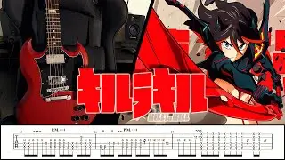 [TABS] Kill La Kill OP 1【Sirius】Guitar Cover
