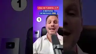 😱 RECHAZO VISA de TURISTA USA? 🇺🇸
