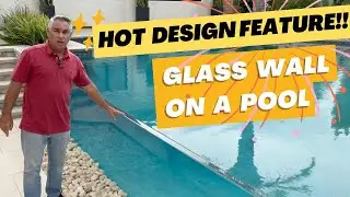 Swimming Pool with a Glass Wall!