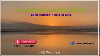 Asia&rsquo;s Best Sunset Place #asia #dal #sunsetkashmir #sunset #srinagar