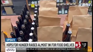 Winooski beer fundraiser raises $8,500 for Vermont food shelves
