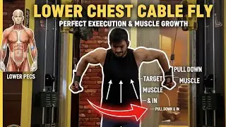 Cable flies | Chest cable cross | Chest day | Chest workout 