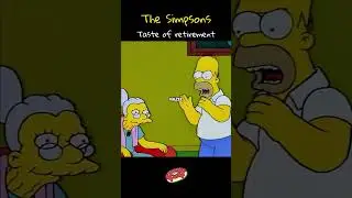 The Simpsons : Taste of retirement! 😫😫 #Simpsons, #Shorts