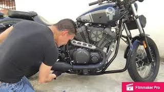 Yamaha Bolt 2017 Cobra Exhaust Install