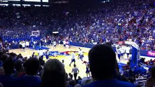 09-24-2011 Legends of the Phog: Pregame Shoot Around Clip