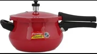 UnBoxing : Prestige Deluxe Plus Mini Handi Red 3.3 L Pressure Cooker