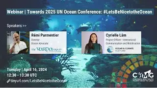 Webinar | Towards 2025 UN Ocean Conference: #LetsBeNicetotheOcean