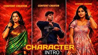 AA23 Theme Intro Reels Editing | Character Intro Video Edit in Capcut App / character intro edit 