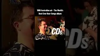 1999 Australian ad - The World's Best Ever Beer Songs album #triplem #aussieads #tvcommercial #90s