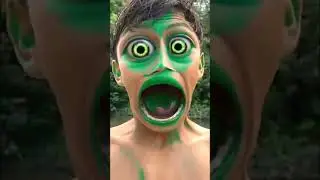 hulk boy scary transformations with green hulk !friend scary hulk #youtube