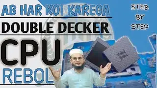 Double Decker IC Repair Full process //  किया आप भी यह गलती करते हैं। how to Reball double decker