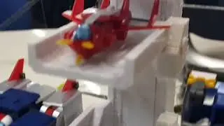 Making of Big Falcon Base for Mini Action Voltes V