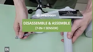 How to: Assemble & Disassemble a 7-in-1 weather station - BRESSER Weather Stations