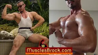 Muscle God Pecs Bouncing In The Spiritual Bodybuilding Ritual With Oil (Muscle Worship Vol. 19)