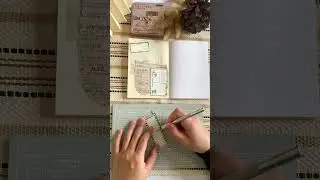 Satisfying Scrapbook Journal Ideas | Monochrome 📷 #shorts #viralshorts