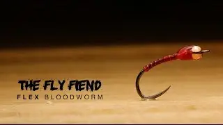 Flex Bloodworm Fly Tying Tutorial | The Fly Fiend