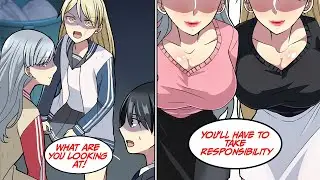 [Manga Dub] I fed the homeless sisters and they made me take responsibility for it♡ [RomCom]