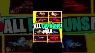 All Evo Gun Max id 🔥 || Free Fire All Evo Gun Max Level ID #freefire #ffshorts