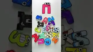 DROPPING Russian PAPER vs ORIGINAL Alphabet Lore  #shorts #spanishalphabetlore