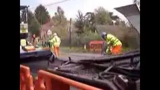 Roadworks at Clifton Hampden