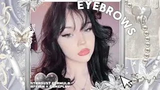 perfect straight eyebrows