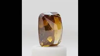Natural Rustic Diamond 0.86tcw Reddish Brown Sparkling Cushion Full Cut For Gift