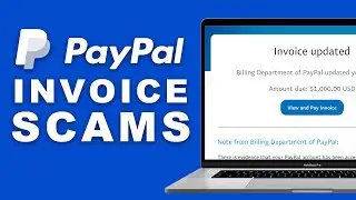 Избегайте МОШЕННИЧЕСТВА со счетами PayPal, которое обходится в МИЛЛИАРДЫ, используя пользовательские счета-фактуры в электронных таблицах.