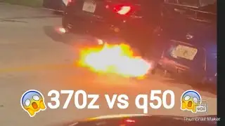 370z vs q50 2 step battle