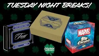 Tuesday Night Breaks! Marvel/DC, Baseball, and NASCAR! GB269 - 271