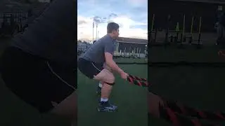 Big Fella Work #OL/DL #buildingthedream #CoreStability #BasePower #CoachBurns