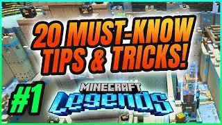 20 MUST-KNOW PVP TIPS - Guide Part #1 | Minecraft Legends