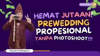 Cara Membuat Foto Prewedding Profesional Tanpa Keluar Rumah - Demo AI Photoshoot Wedding Generator