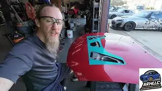 Singular Motorsports hood louvers - NB Miata