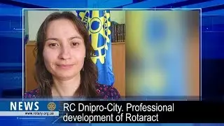 Rotaractors in the editorial office of 